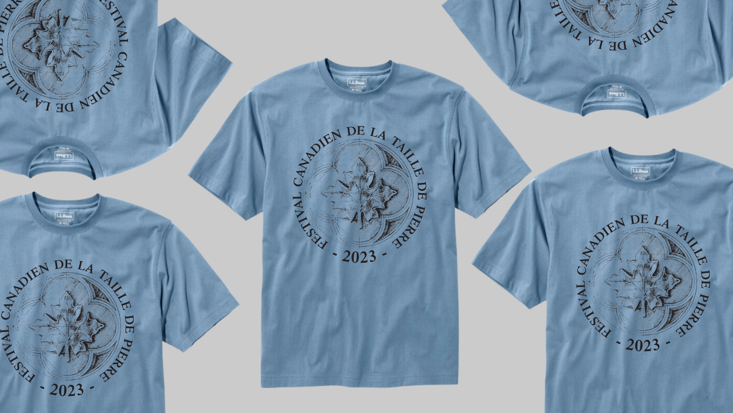 T-shirt Canadian Stone Carving Fest 2025